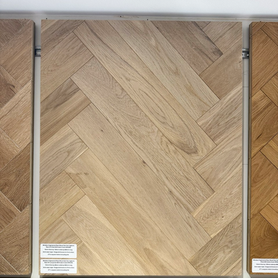 Windsor Engineered Real Wood Oak Herringbone Raw UV Oiled